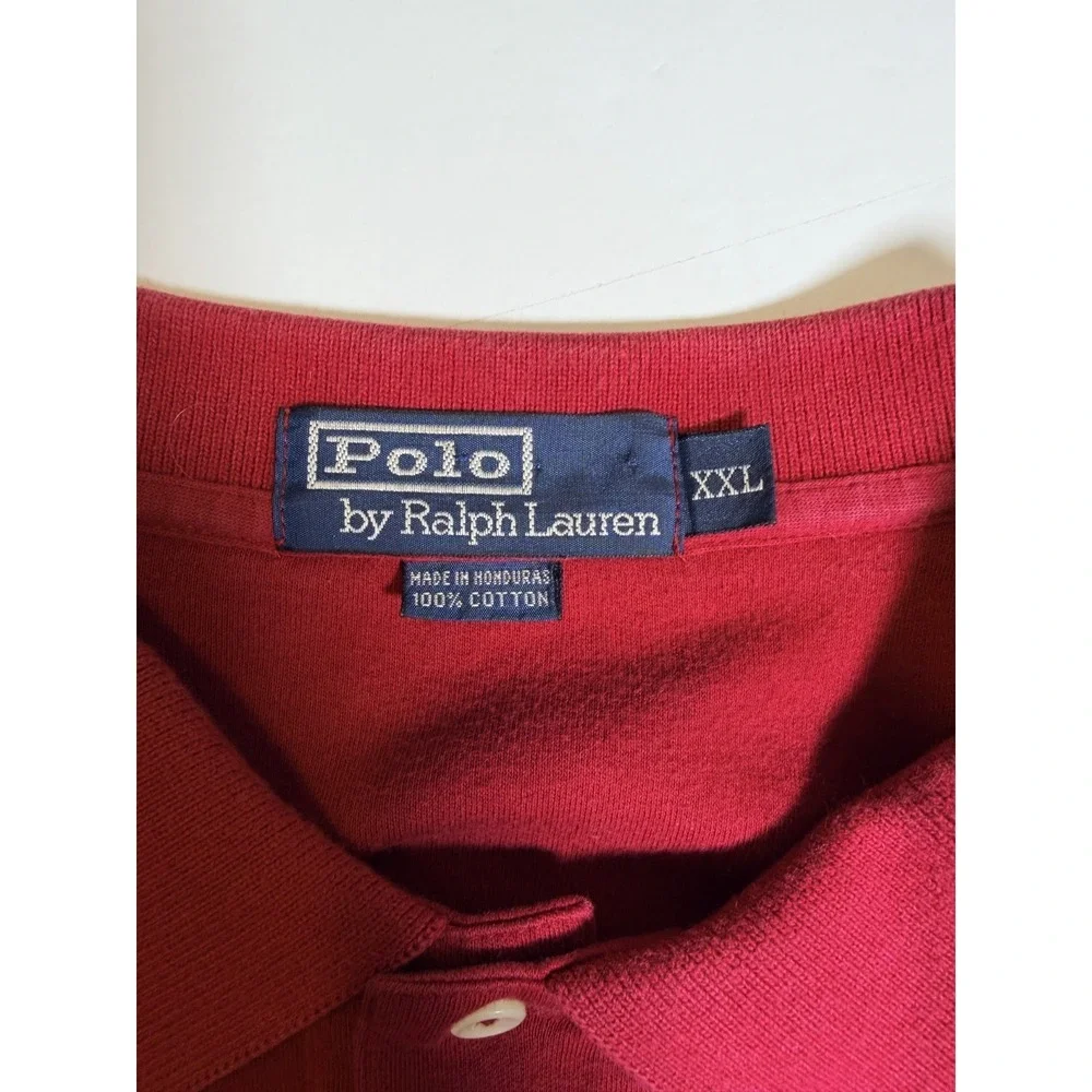 Polo Ralph Lauren Polo Shirt Mens 2XL Pink Performance Short Sleeve Pony Logo